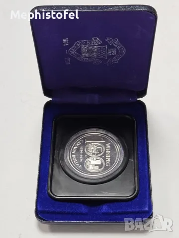 1 долар 1974 г, Канада - юбилейна монета, UNC, снимка 3 - Нумизматика и бонистика - 48291204