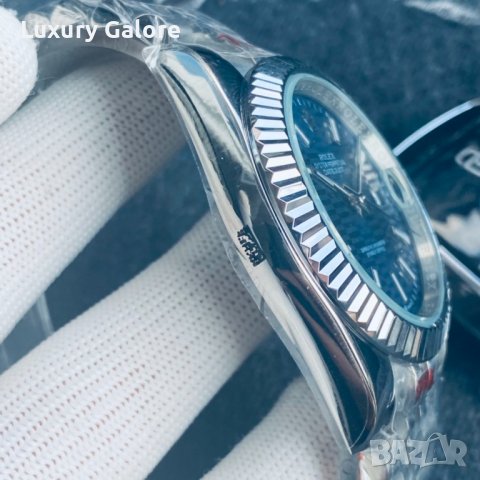 Мъжки часовник Rolex Oyster Perpetual Datejust Blue с автоматичен механизъм, снимка 6 - Мъжки - 37048296