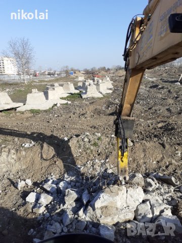Услуги с багери изкопи насипи събаряне на сгради чук за бетони, снимка 13 - Кърти, чисти, извозва - 36705932