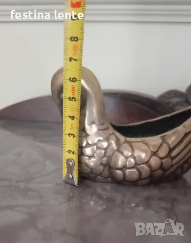 Месингова фигура-гълъб, снимка 7 - Антикварни и старинни предмети - 48831169