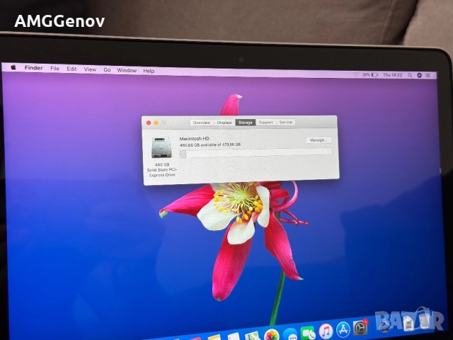 13.3’ CTO/Macbook Pro 13 2015/Core i5/16GB Ram/512GB SSD, снимка 10 - Лаптопи за работа - 52837416