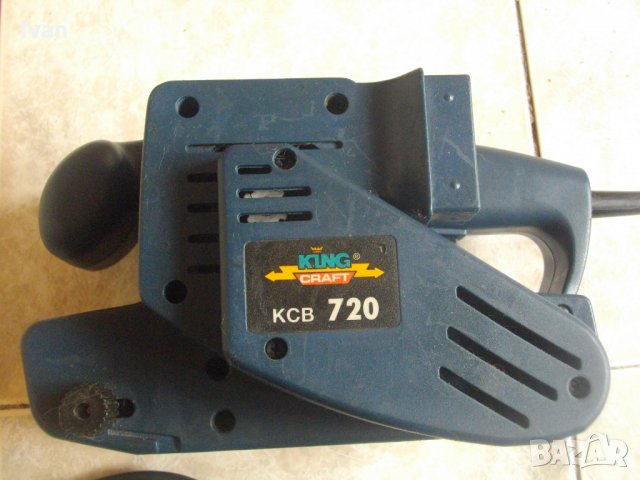 ЗА ЧАСТИ-ЗА РЕМОНТ-Немски 720 вата-Лентов Шлайф-Счупена Зъбчатка Задна-King Craft KCB720