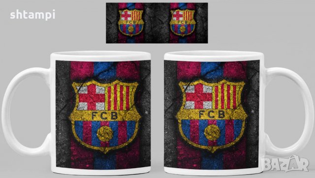 Чаша Барселона Barcelona Керамична, снимка 2 - Фен артикули - 34782943