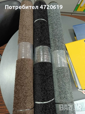 Изтривалки - мокетни килимчета с гумена основа 