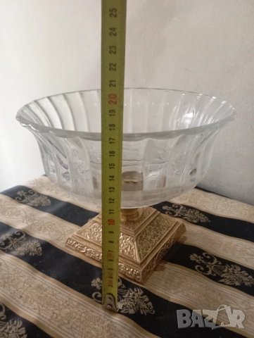 Винтидж купа,фруктиера, снимка 3 - Антикварни и старинни предмети - 52476228