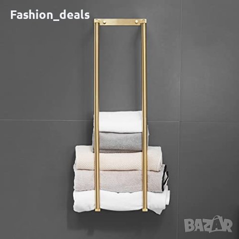 Нова Поставка за кърпи монтаж на стена Съхранение баня Организатор, снимка 2 - Други стоки за дома - 40430048