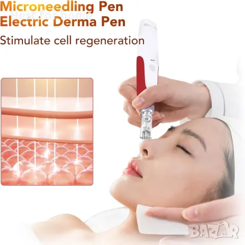 Дерма пен, уред за микроиглена мезотерепия TBPHP  DG02, снимка 5 - Други - 48104404