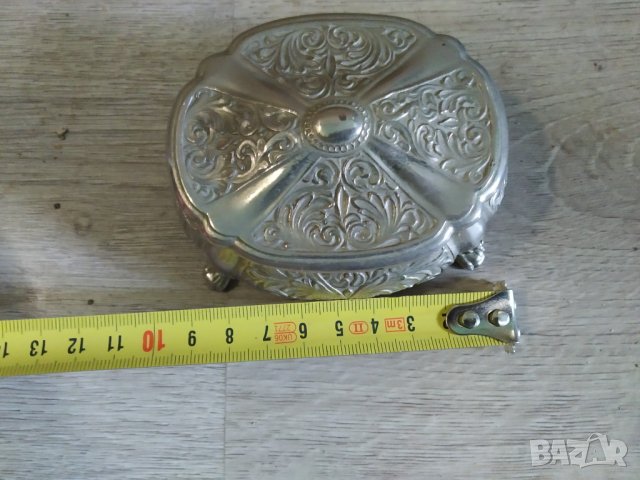 метална кутийка за бижута арт деко, снимка 2 - Други ценни предмети - 40538880