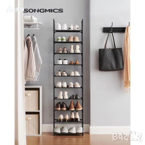 Поставка за обувки на 10 нива SONGMICS, снимка 4 - Други - 53150493