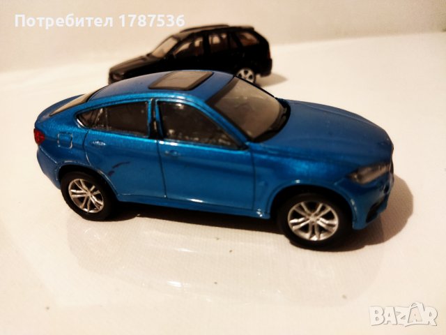 Метални количка BMW X6 M  -( CMC Toy  китай)1:43 мащ  състояние използвано ,6 лв, снимка 4 - Колекции - 39965200