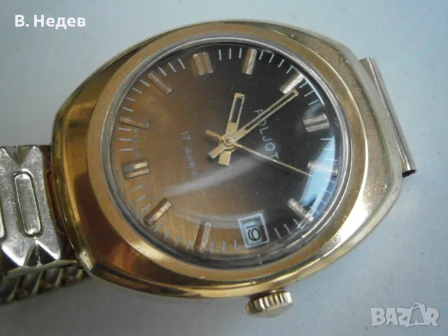 POLJOT, 17 jewels, made in USSR, cal. 2614.2H! Каса 37х42мм, снимка 3 - Мъжки - 47639484