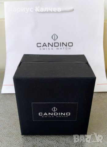 Дамски швейцарски часовник CANDINO, Чисто нов + Гаранция!, снимка 6 - Дамски - 40344097