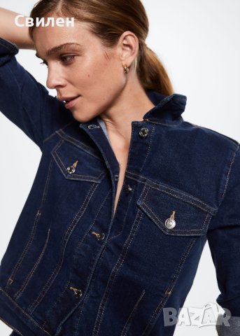 Mango Denim jacket Vicky , снимка 2 - Якета - 43800013