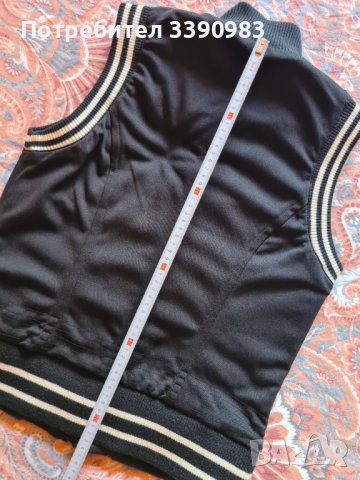 Двулицев дамски черен елек LTB, снимка 12 - Елеци - 43164378