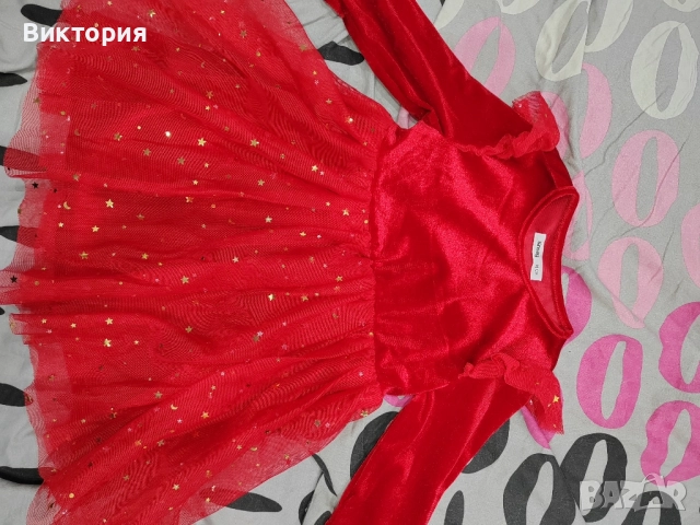 коледни нови дрешки за момиче с мини маус, еленче, снимка 3 - Комплекти за бебе - 52516038