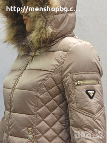 Дамско яке с естествен пух код 16 - 2, снимка 2 - Якета - 51839104