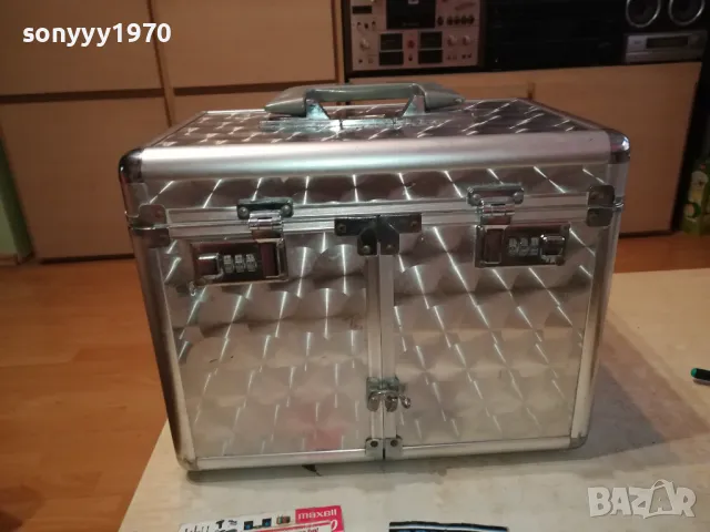 GIANNINI-МЕТАЛЕН КУФАР-ВНОС ГЕРМАНИЯ 2912241828, снимка 3 - Куфари с инструменти - 48491465