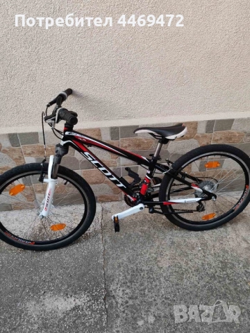 Алуминиев велосипед 24 цола Scott, снимка 7 - Велосипеди - 51732700