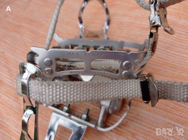 Ретро шосейни педали (MKS, KKT, CAMPAGNOLO), снимка 11 - Части за велосипеди - 32377137