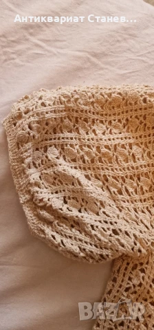 Ръчно плетена рокля на една кука УНИКАТ, снимка 6 - Рокли - 51330715