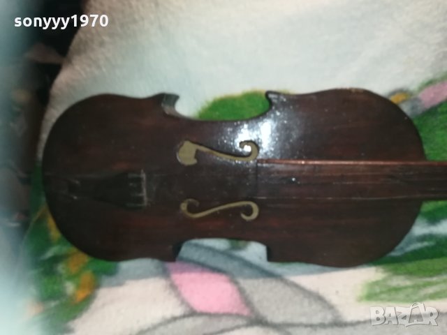 АНТИКА цигулка-стара цигулка за декор 0311210855, снимка 5 - Антикварни и старинни предмети - 34676907