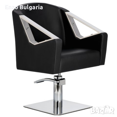 Фризьорски комплект Lars 2x хидравлични въртящи се фризьорски стола с керамична купа FJ-83034-BL ZES, снимка 8 - Друго оборудване - 43862414