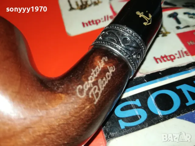 🛑CAPTAIN BLACK NEW-ЛУЛА ВНОС SWISS 0412241241, снимка 5 - Лули - 48220961