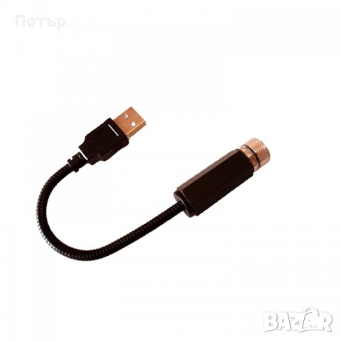 Mini USB LED Lamp, мини лед лампа звездна нощ, снимка 4 - Аксесоари и консумативи - 38399077