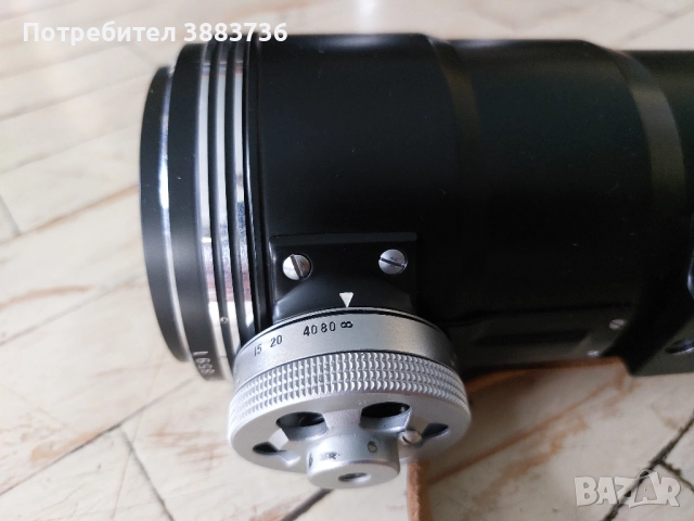 Фотоснайпер Зенит ЕС с Обектив TAIR-3S 300мм F4.5 + Индустар 50мм, снимка 7 - Фотоапарати - 51511571