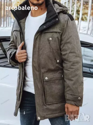 Мъжко зимно яке, 4цвята , снимка 12 - Якета - 47779884