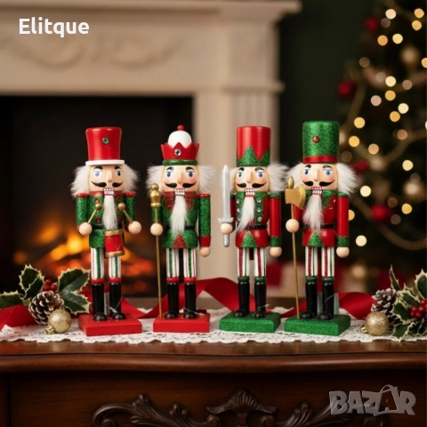 Коледна дървена фигурка Лешникотрошач – Перфектния вълшебен декор