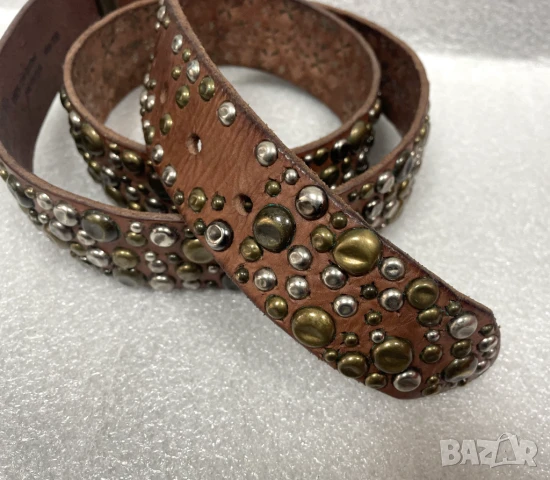 Оригинален! Готин! Колан Pepe Jeans London 100% Телешка кожа, снимка 7 - Колани - 51106225