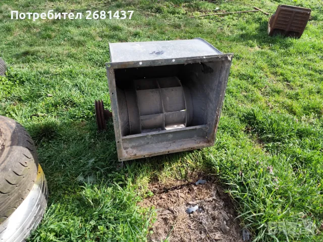 Вентилатор 9000куб. с мотор 3kw