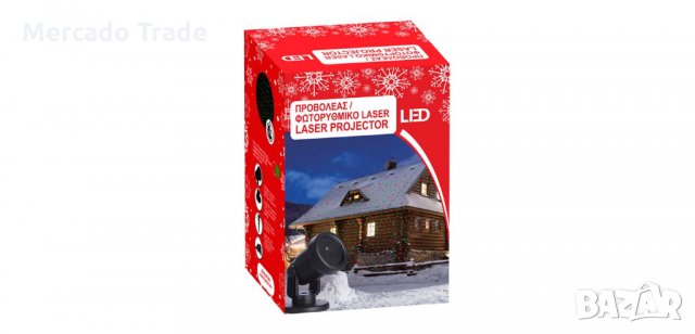 Светещ лазерен проектор Зелени червени точки, снимка 4 - Прожектори - 34826050