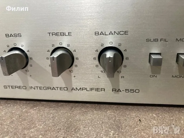 Rotel RA 550, RE 500, RT 820 L, снимка 3 - Ресийвъри, усилватели, смесителни пултове - 47874312