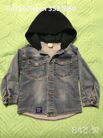 Детска дънкова риза