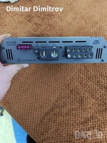 Усилвател ESX VE 1200.5, снимка 5 - Аудиосистеми - 53575458