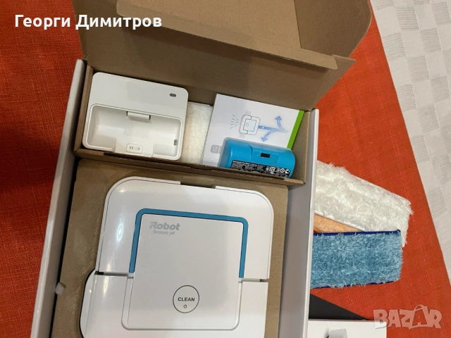 Braava Jet 240 робот - моп за сухо и мокро почистване iRobot Roomba, снимка 5 - Прахосмукачки - 53554594