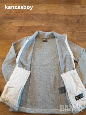 Jack Wolfskin Womens Caribou Altis Fleece Jacket- дамско горнище КАТО НОВО С, снимка 8 - Якета - 48031017