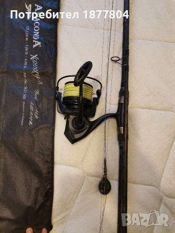 Продавам спод въдица и макара, снимка 3 - Въдици - 53485499