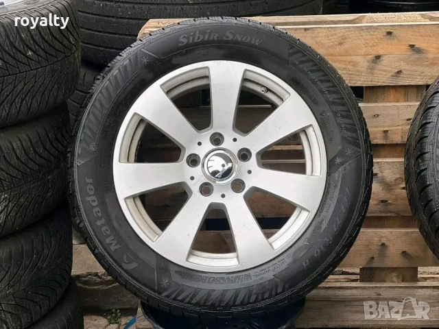 5х112 16 Джанти Skoda Superb Octavia ET 43 J 7, снимка 5 - Аксесоари и консумативи - 53222675