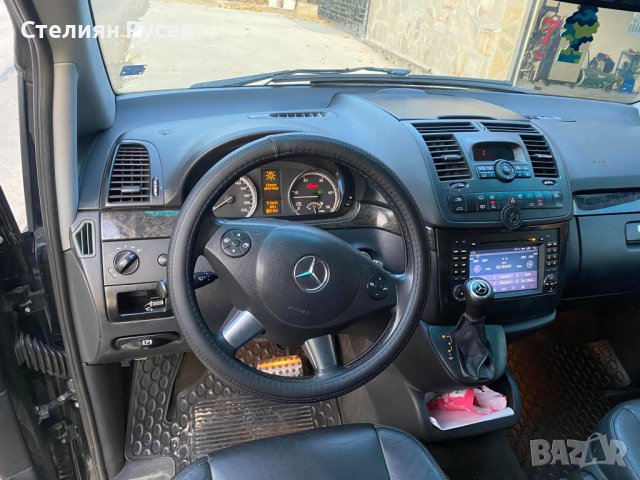 mercedes viano ambiente 3.0CDI Extra Long 224к.с / 7+1 - цена 35 000 лв ,моля БЕЗ бартери / БЕЗ Лизи, снимка 11 - Бусове и автобуси - 37463059