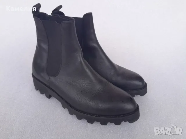 Кожени боти, 38 номер , снимка 1