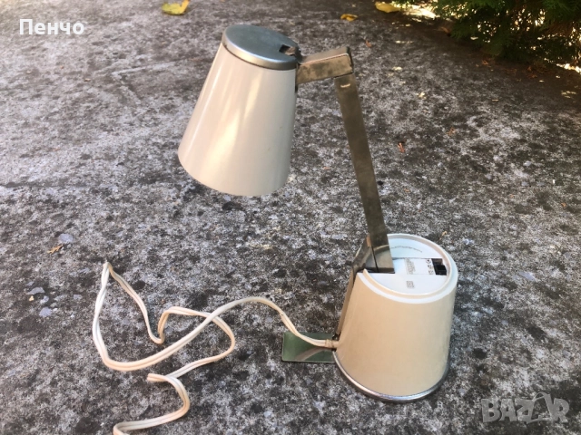 стара дизайнерска настолна/сгъваема, туристическа, джобна/ лампа "LAMPETTE" - MADE IN GERMANY - МИНИ, снимка 9 - Антикварни и старинни предмети - 51754620