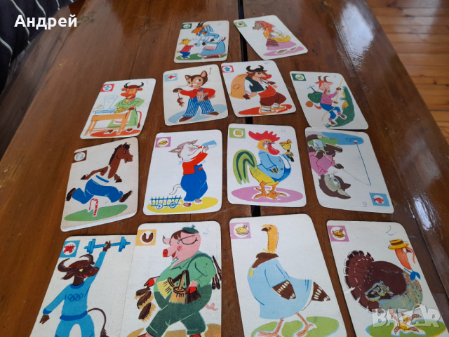 Стари карти за игра Моите приятели, снимка 3 - Други ценни предмети - 36486787