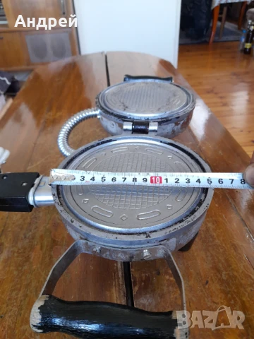 Стар Гофретник,тостер #6, снимка 6 - Антикварни и старинни предмети - 50928339