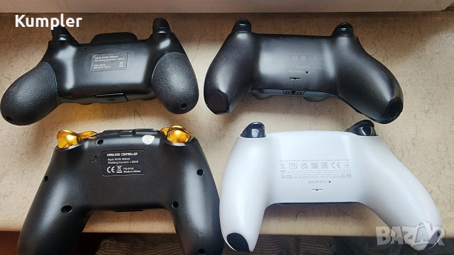 Комплект от 4 джойстика – DualSense PS5 + Ipega, всички работят, снимка 2 - Джойстици и геймпадове - 53335365