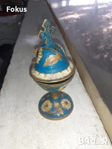 Старо бронзово кандило кадило N10