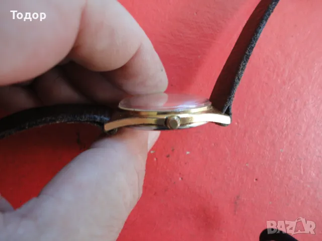 Позлатен швейцарски часовник BMC Quartz , снимка 13 - Мъжки - 47481539