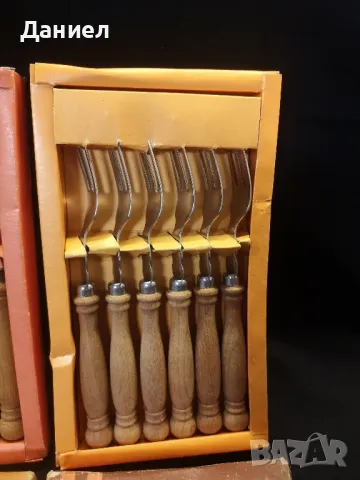 Десертни вилици Боженци, снимка 3 - Антикварни и старинни предмети - 49818081